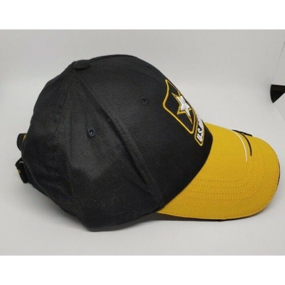 NWOT US Army GoArmy.com Baseball Cap Made In USA Black and Yellow Hat - Picture 6 of 8